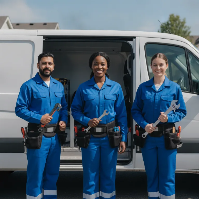 Plumber team in Fresno